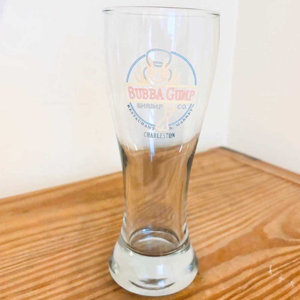 💥 Bubba Gump Shrimp Charleston Pilsner Beer Glass